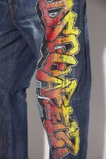 Dsquared2 Iconic Dark Clean Wash Big Brother Jeans - Image 5