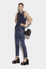 Dsquared2 Iconic Dark Milky Way Wash Skinny Dan Jeans