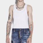Dsquared2 Iconic Dark Reveal Wash Sexy Twist Jeans