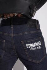 Dsquared2 Iconic Dark Rinse Ceresio 9 Skater Denim Jeans - Image 5
