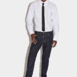 Dsquared2 Iconic Dark Rinse Wash Slim Jeans