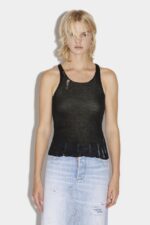 Dsquared2 Iconic Distressed Tank Top - Image 3