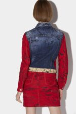 Dsquared2 Iconic Doodle Flag Boy Jacket - Image 2