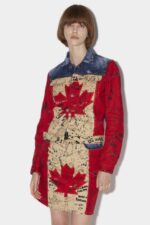 Dsquared2 Iconic Doodle Flag Boy Jacket - Image 3