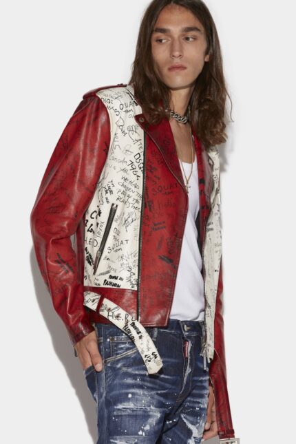 Dsquared2 Iconic Doodle Flag Kiodo