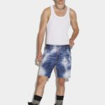 Dsquared2 Iconic Doodle Marine Shorts