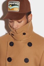 Dsquared2 Iconic Double-Breasted Peacoat - Image 4