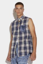 Dsquared2 Iconic Dropped Sleevless Shirt - Image 3