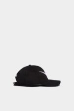 Dsquared2 Iconic DS2 Baseball Cap BLACK - Image 4