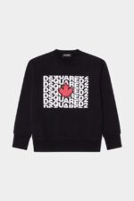 Dsquared2 Iconic DS2 BLACK Kids Sweatshirt