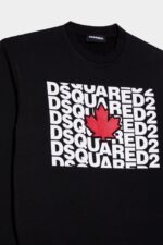Dsquared2 Iconic DS2 BLACK Kids Sweatshirt - Image 3