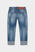 Dsquared2 Iconic DS2 Kids Denim Jeans BLUE DENIM - Image 2