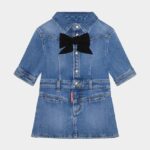 Dsquared2 Iconic DS2 Kids Dress BLUE