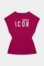 Dsquared2 Iconic DS2 Kids FUCHSIA Bathrobe