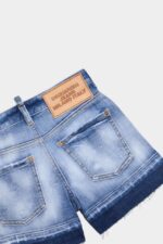 Dsquared2 Iconic DS2 Kids Shorts BLUE - Image 4