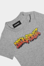 Dsquared2 Iconic DS2 Kids T-Shirt GREY - Image 4