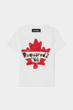 Dsquared2 Iconic DS2 Kids T-Shirt WHITE
