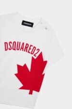 Dsquared2 Iconic DS2 Kids WHITE T-Shirt - Image 3