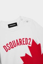 Dsquared2 Iconic DS2 Kids WHITE T-Shirt - Image 4
