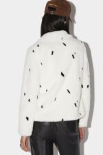 Dsquared2 Iconic Ermin Faux Jacket - Image 2
