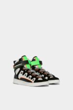 Dsquared2 Iconic FANTASY/BORDEAUX Boxer Sneakers - Image 3