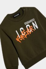 Dsquared2 Iconic FANTASY D2Kids Icon Forever Sweatshirt - Image 3
