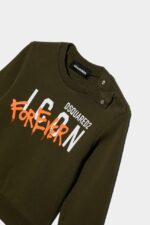 Dsquared2 Iconic FANTASY D2Kids Icon Forever Sweatshirt - Image 4