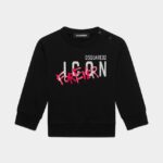 Dsquared2 Iconic FANTASY/WHITE D2Kids Icon Forever Sweatshirt