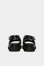 Dsquared2 Iconic Finn Flat Sandals D2 BLACK - Image 3