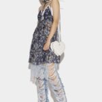 Dsquared2 Iconic Flare Strap Mini Dress