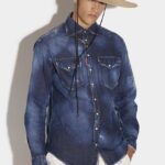 Dsquared2 Iconic Flared Collar Shirt