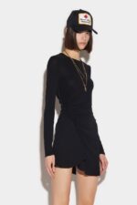 Dsquared2 Iconic Flutter Minidress - Image 3