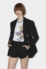 Dsquared2 Iconic Fresh Riviera Suit OFF WHITE/BLACK - Image 3