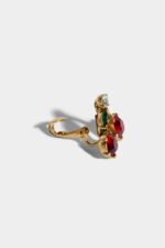 Dsquared2 Iconic Fruity Earrings GOLD D2 - Image 3