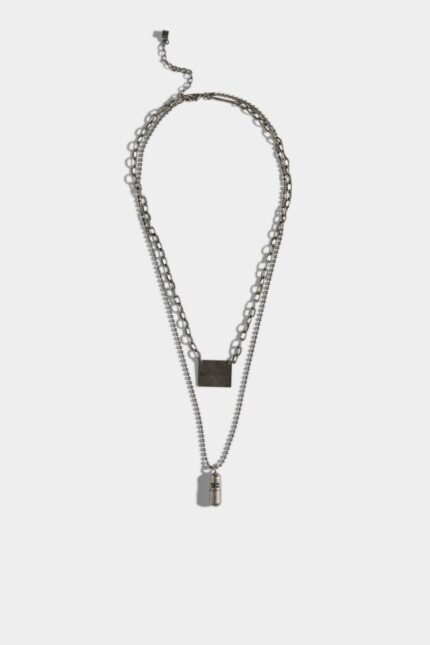 Dsquared2 Iconic Fruity Necklace OLD GOLD/OLD PALLADIUM