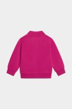 Dsquared2 Iconic FUCHSIA D2Kids Icon Spray Zipped Sweater - Image 2