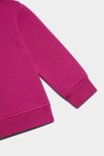 Dsquared2 Iconic FUCHSIA D2Kids Icon Spray Zipped Sweater - Image 4