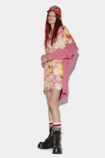 Dsquared2 Iconic Gathered Shirt Dress FANTASY D2