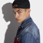 Dsquared2 Iconic Giant Bro Patch Docker Hat