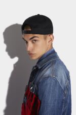 Dsquared2 Iconic Giant Bro Patch Docker Hat