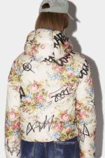 Dsquared2 Iconic Granny's Bunch Flower Puffer - Image 4