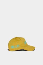 Dsquared2 Iconic GREEN One Life Organic Cotton Baseball Cap - Image 4