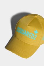 Dsquared2 Iconic GREEN One Life Organic Cotton Baseball Cap - Image 5
