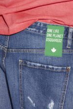 Dsquared2 Iconic Green Tab Organic Cotton Box Shorts - Image 4