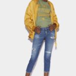 Dsquared2 Iconic Green Tab Partially Organic Cotton Jennifer Jeans
