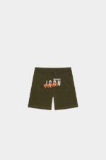 Dsquared2 Iconic GREEN/WHITE DS2 Kids Icon Forever Sweatshorts