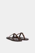Dsquared2 Iconic Harness Sandals D2 BROWN - Image 3