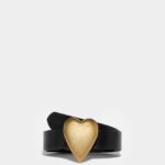 Dsquared2 Iconic Heart Belt BLACK