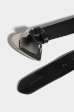 Dsquared2 Iconic Heart Belt BLACK/BLACK - Image 3