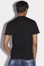 Dsquared2 Iconic Heart Me T-Shirt D2 BLACK - Image 2